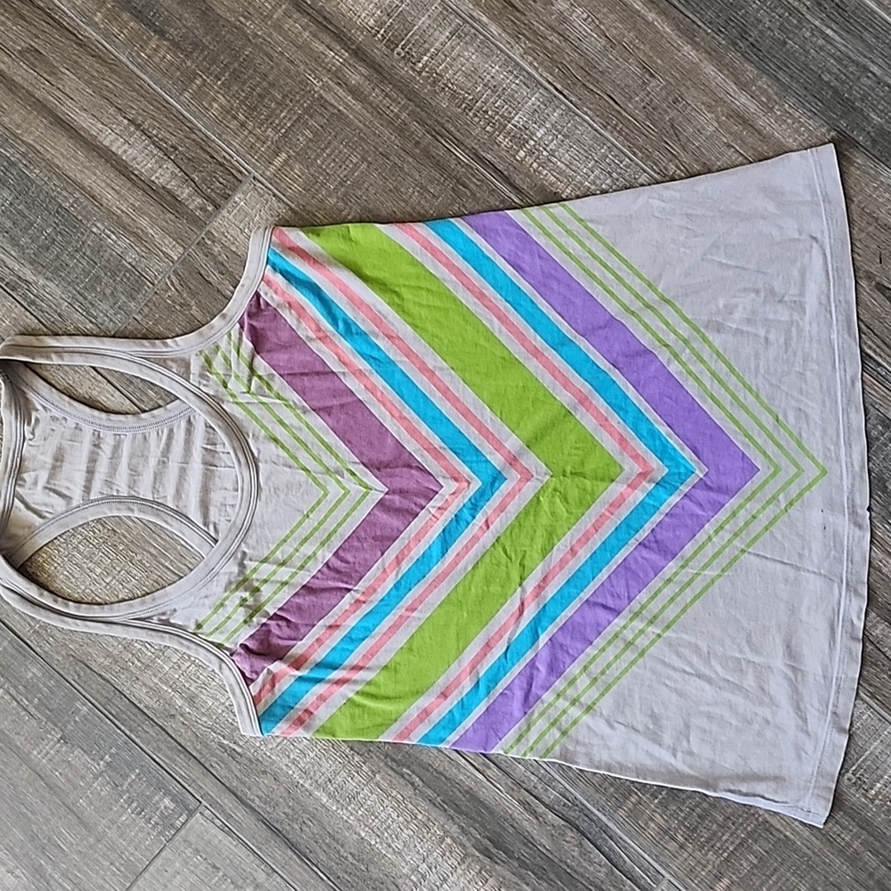 Rare Lululemon Chevron Vitasea Vita Racer Tank